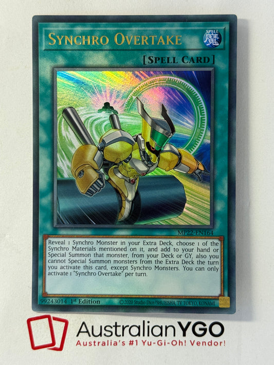 SYNCHRO OVERTAKE MP22-EN164