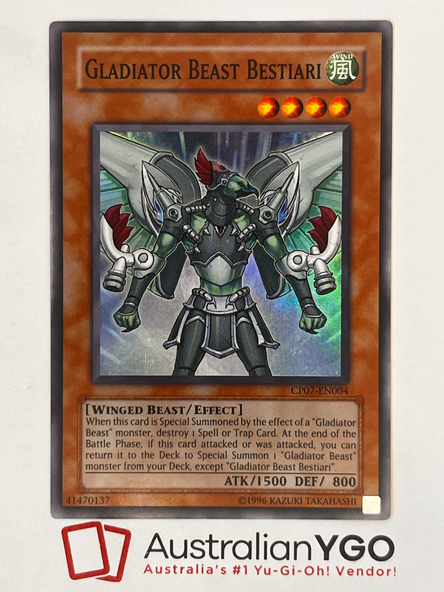 GLADIATOR BEAST BESTIARI CPO7-EN004