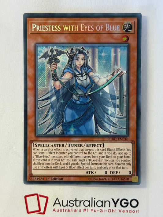 PRIESTESS WITH EYES OF BLUE LCKC-ENO16