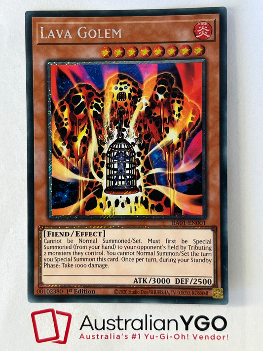 LAVA GOLEM RA01-ENO01