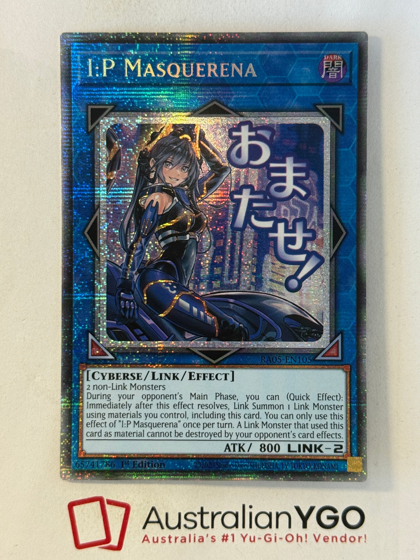 I:P MASQUERENA RA05-EN105 (Starlight Rare)