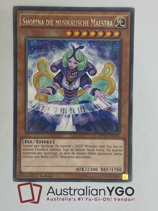 SHOPINA THE MELODIOUS MAESTRA (German) MP15-DE131