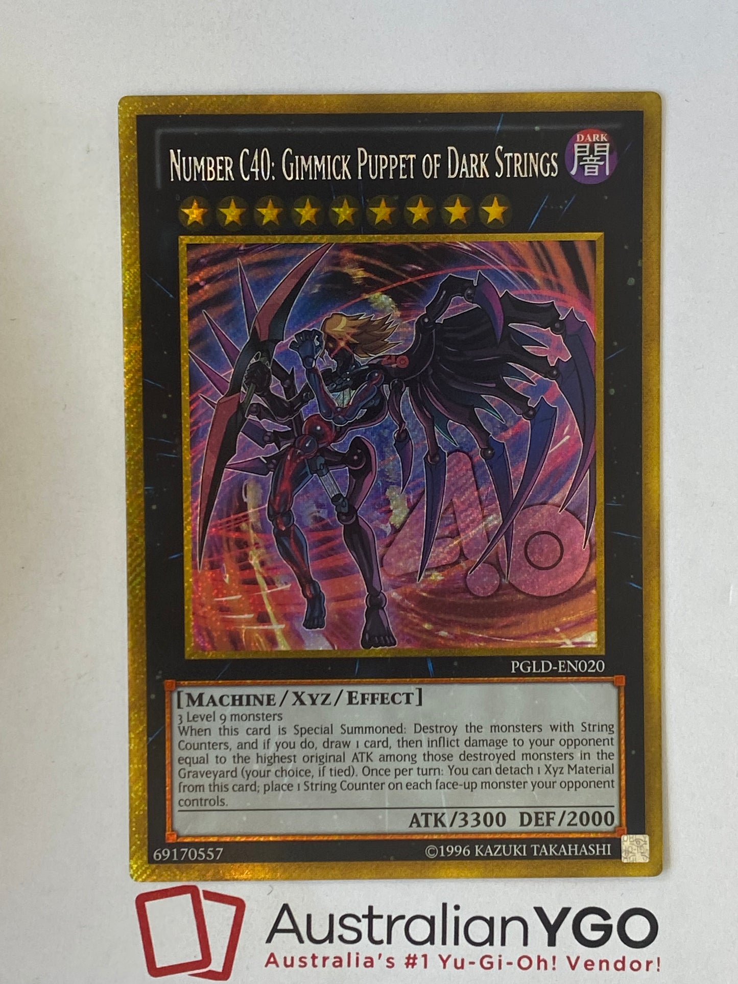 NUMBER C40: GIMMICK PUPPET OF DARK STRINGS PGLD-EN020