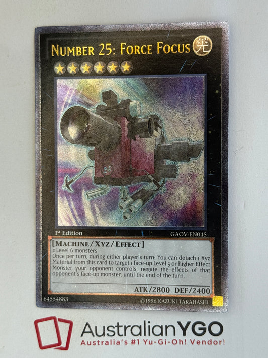 NUMBER 25: FORCE FOCUS GAOV-ENO45 (UTR)
