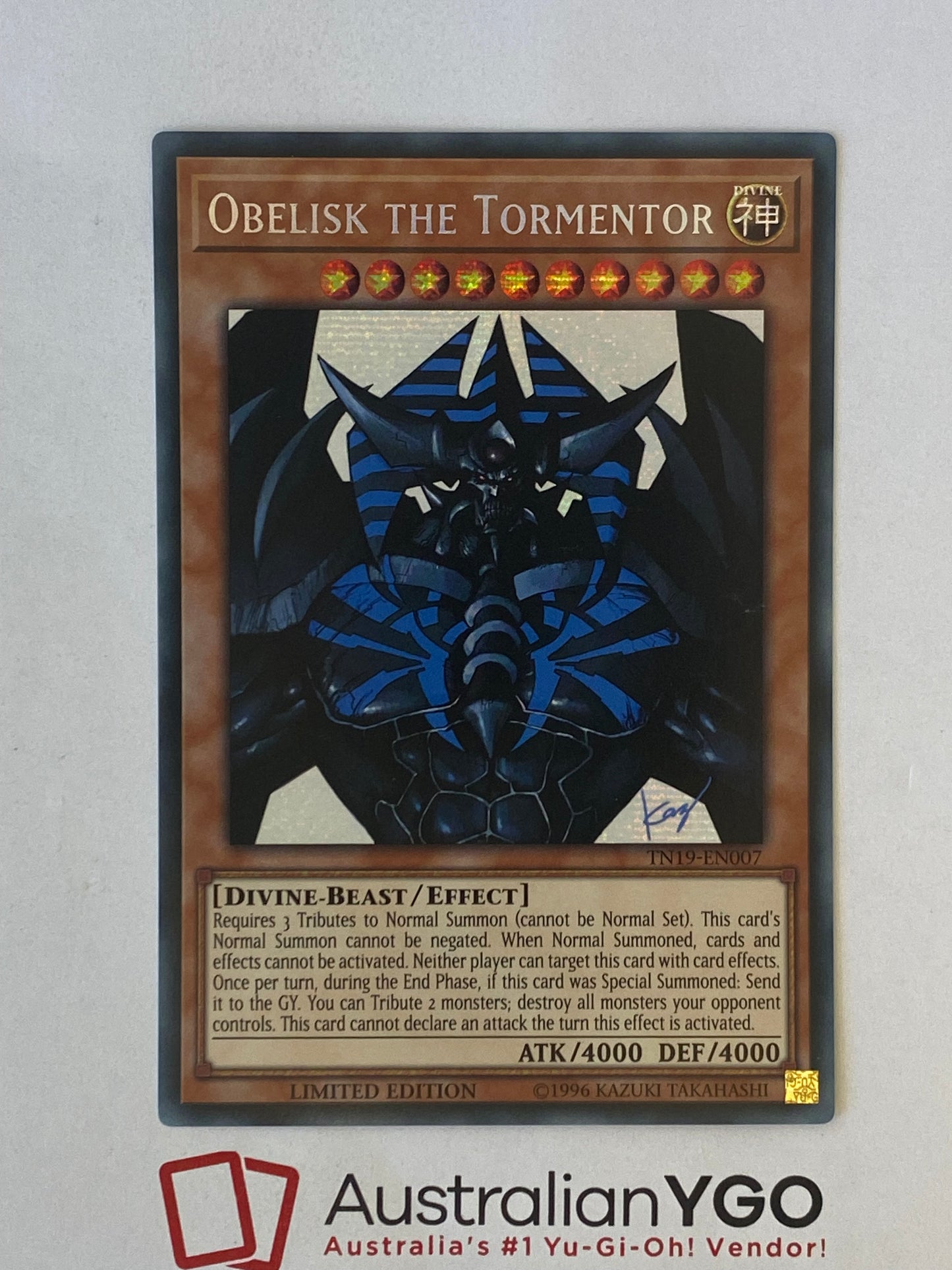 OBELISK THE TORMENTOR TN19-EN007