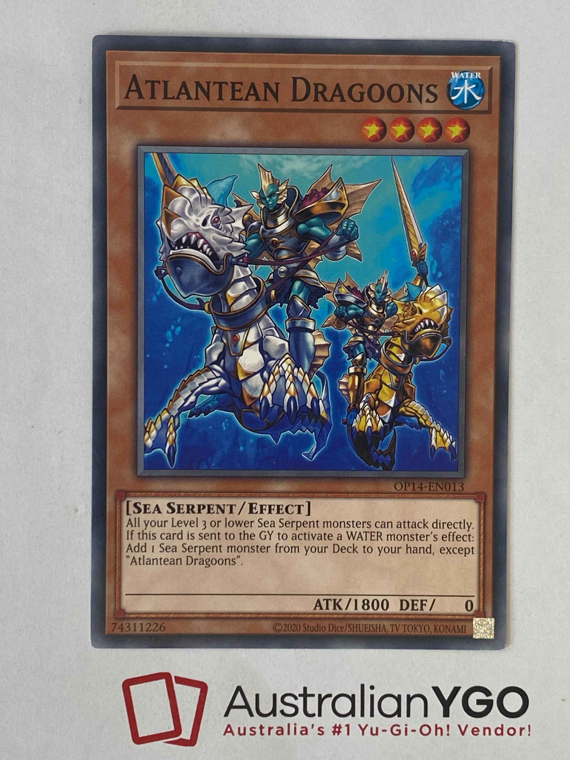 atlantean monsters ATLANTEAN DRAGOONS OP14-EN013 – Aus Ygo