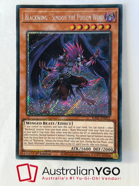 BLACKWING - SIMOON THE POISON WIND RA01-EN012
