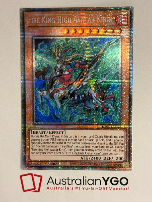 FIRE KING HIGH AVATAR KIRIN RA05-EN032 (Starlight)