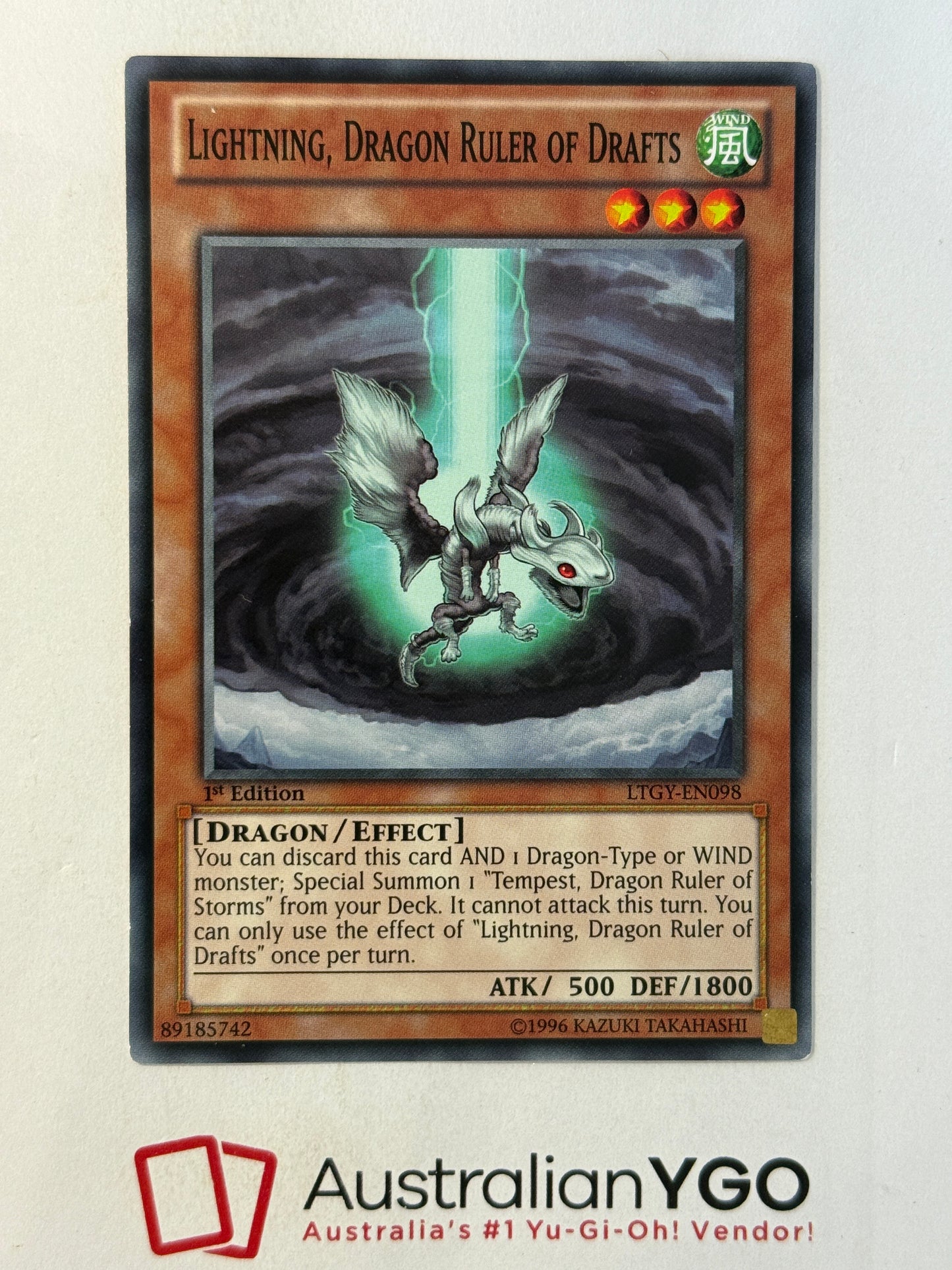 LIGHTNING, DRAGON RULER OF DRAFTS LTGY-EN098