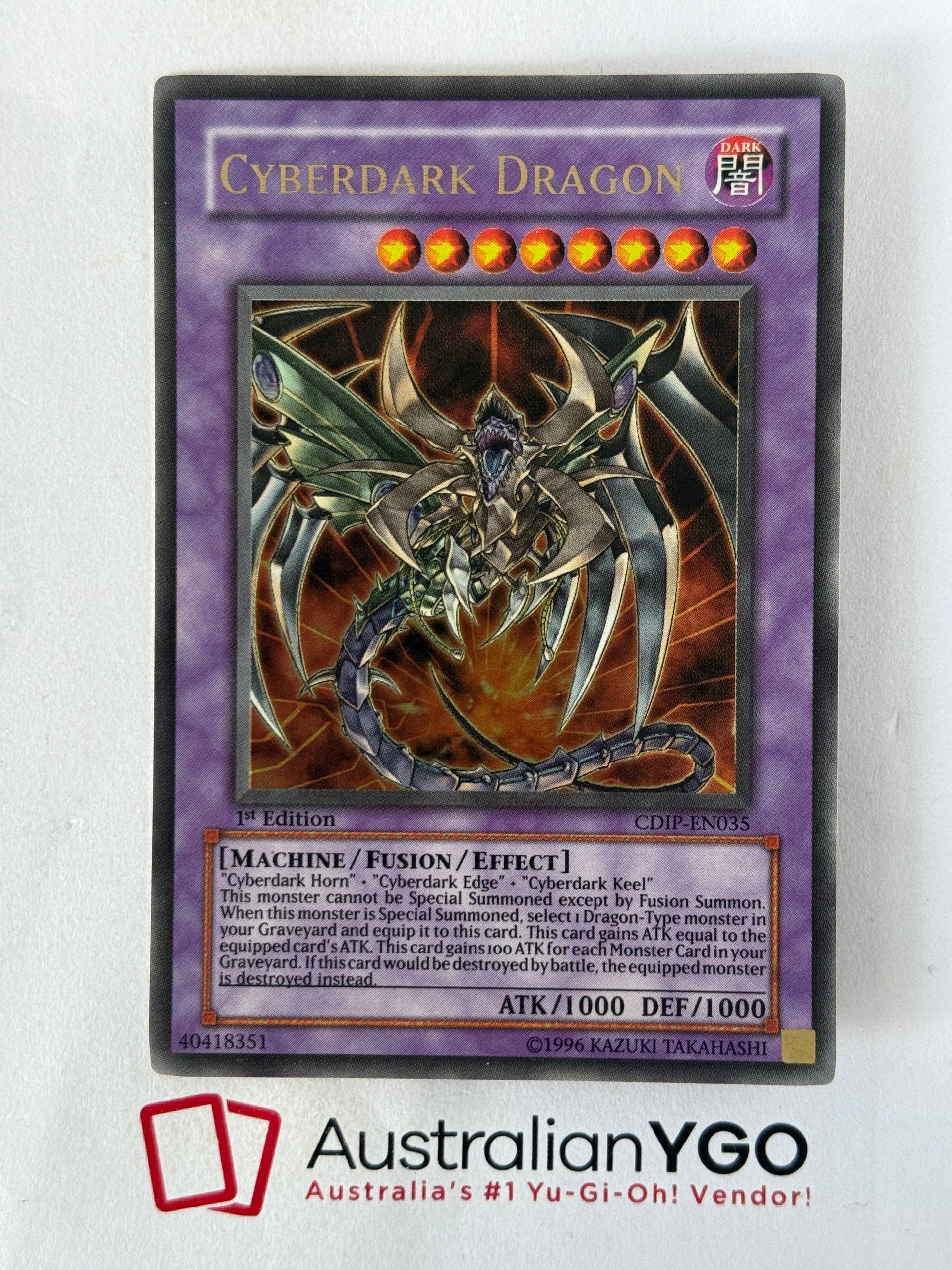 CYBERDARK DRAGON CDIP-EN035 – Aus Ygo