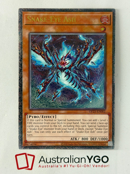 SNAKE-EYE ASH OP25-EN002 (UTR)