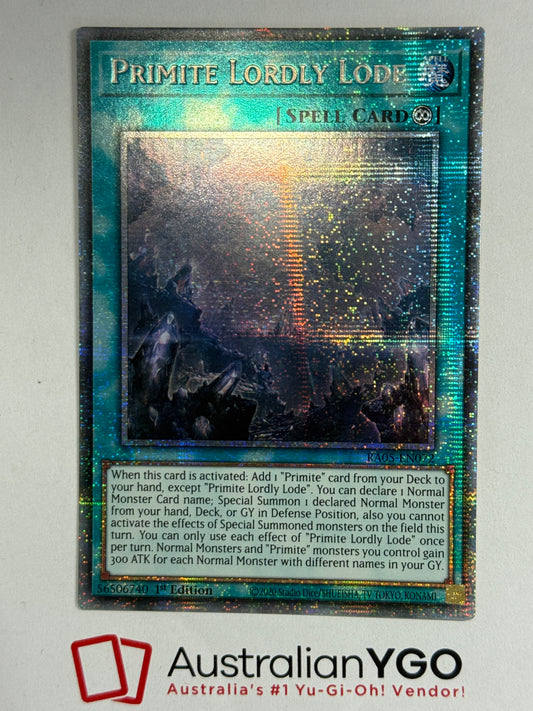 PRIMITE LORDLY LODE RA05-EN072 (Starlight)