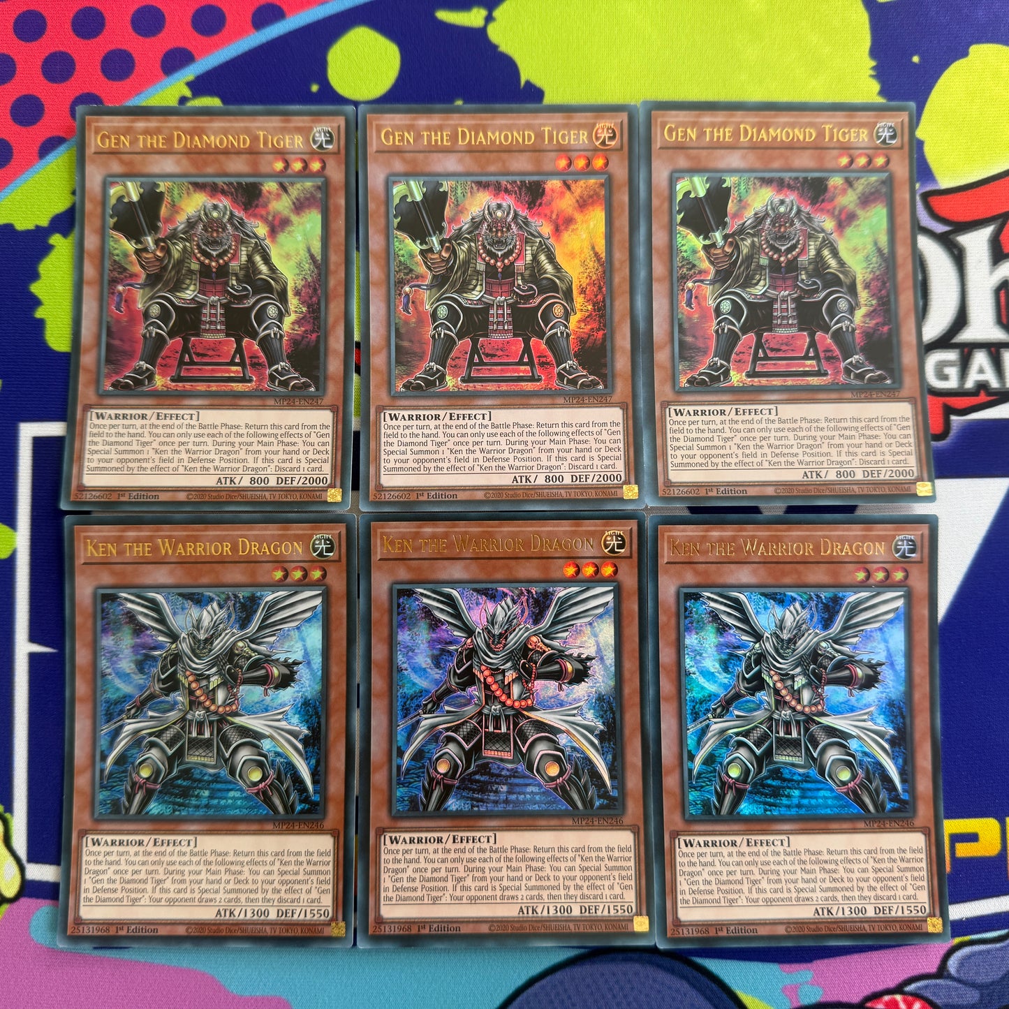 KEN & GEN Yugioh PACKAGE