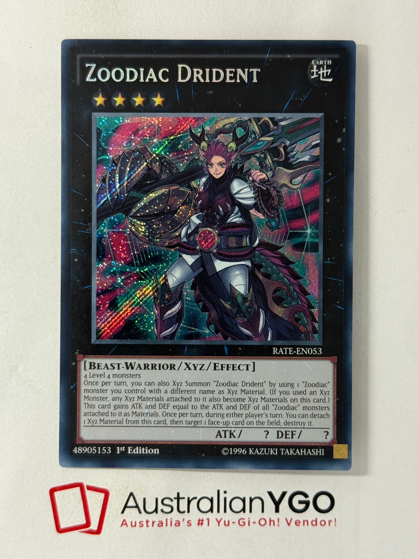 ZOODIAC DRIDENT RATE-EN053