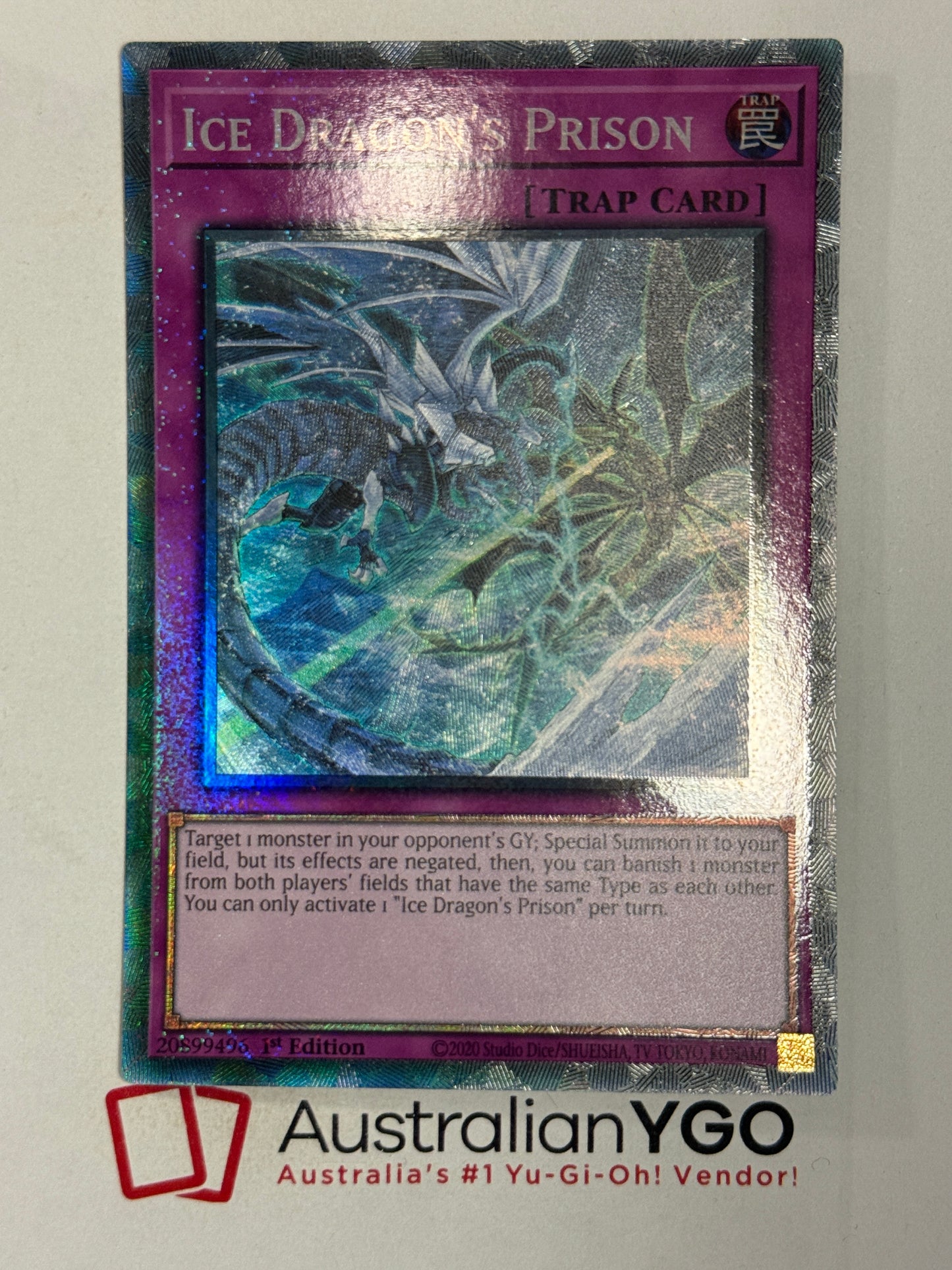 ICE DRAGON'S PRISON RA01-EN078 (PCR)