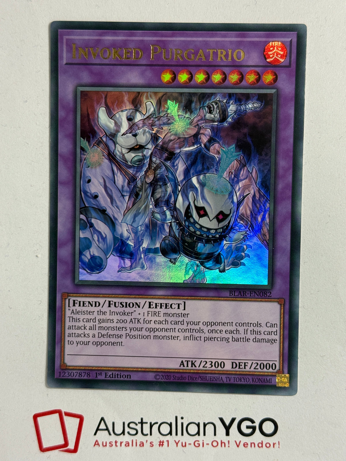 INVOKED PURGATRIO BLAR-EN082