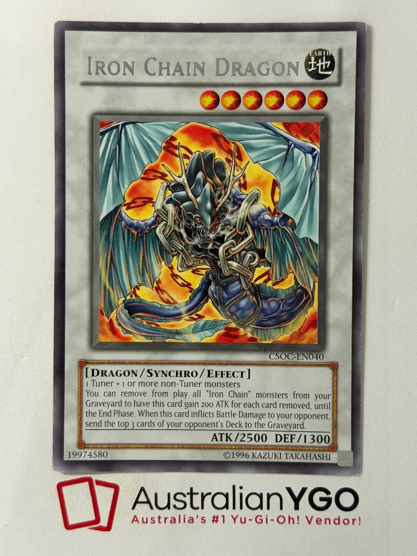 IRON CHAIN DRAGON CSOC EN040