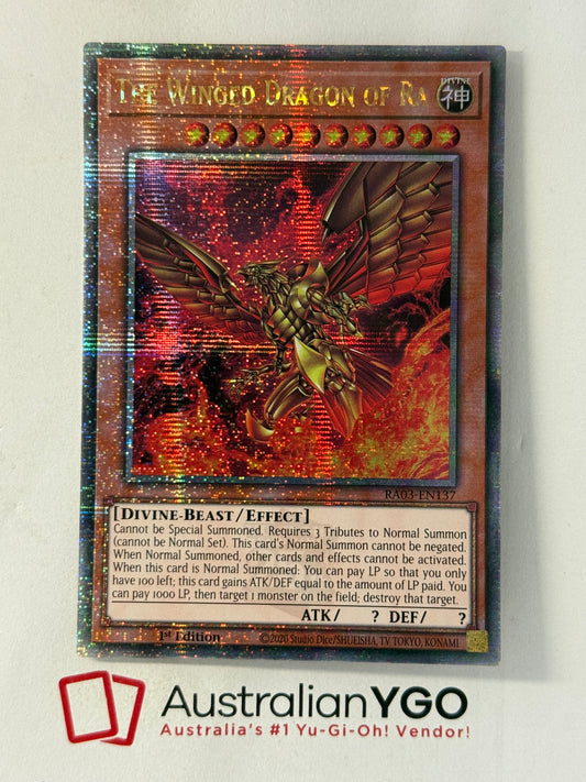 THE WINGED DRAGON OF RA RA03-EN137 (QCR)