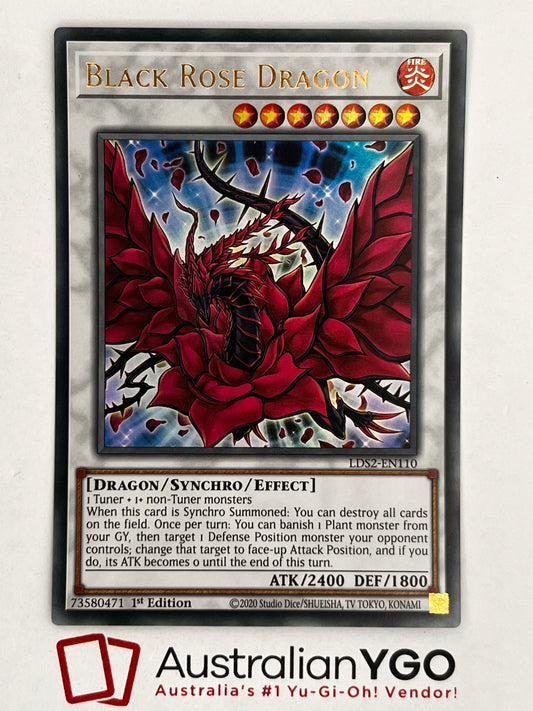 BLACK ROSE DRAGON LDS2-EN110