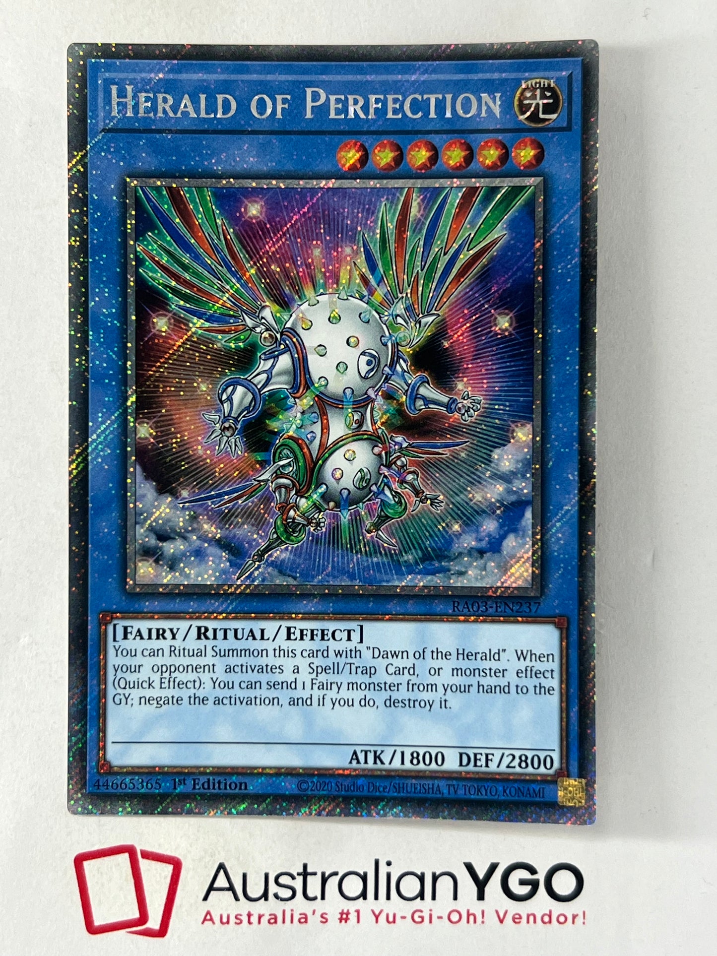 HERALD OF PERFECTION RA03-EN237