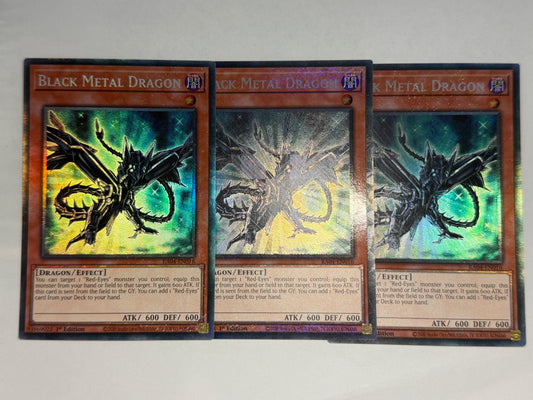BLACK METAL DRAGON RA04-EN016 (CR) Playset