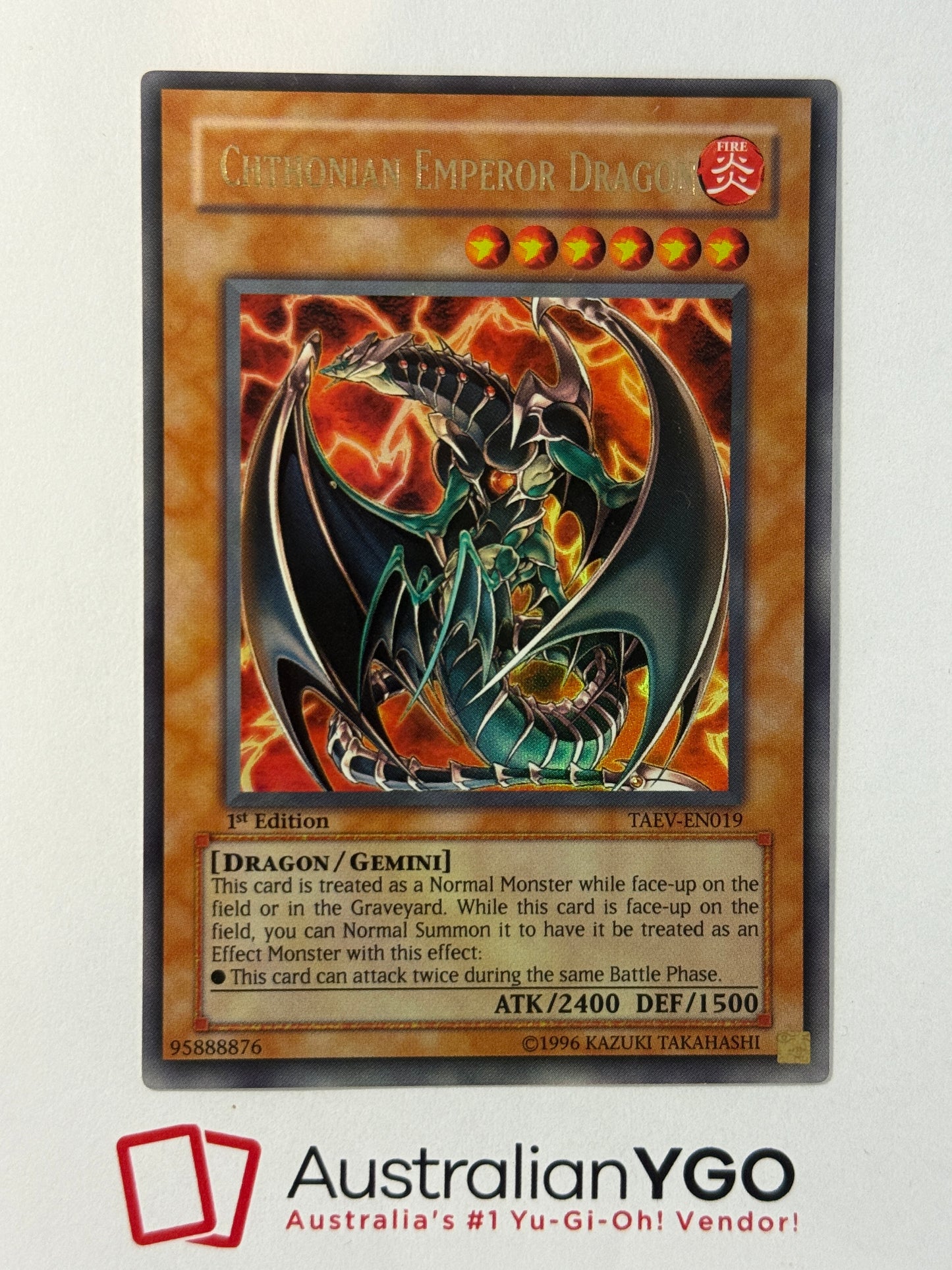 CHTHONIAN EMPEROR DRAGON TAEV-EN019