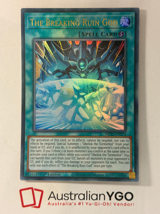 THE BREAKING RUIN GOD MP22-EN274