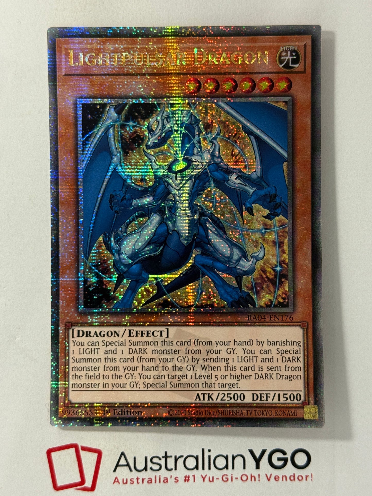 LIGHTPULSAR DRAGON RA04-EN176 (QCR)