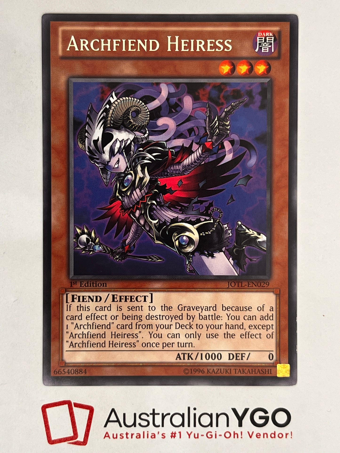 ARCHFIEND HEIRESS JOTL-EN029