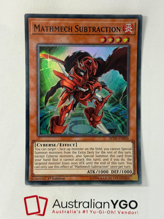 MATHMECH SUBTRACTION MYFI-EN004