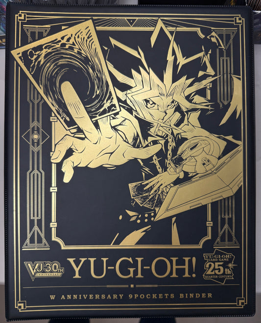 25th Anniversary 9 Pocket Binder 
Holds 180+ Sleeved Cards (Pages Included)