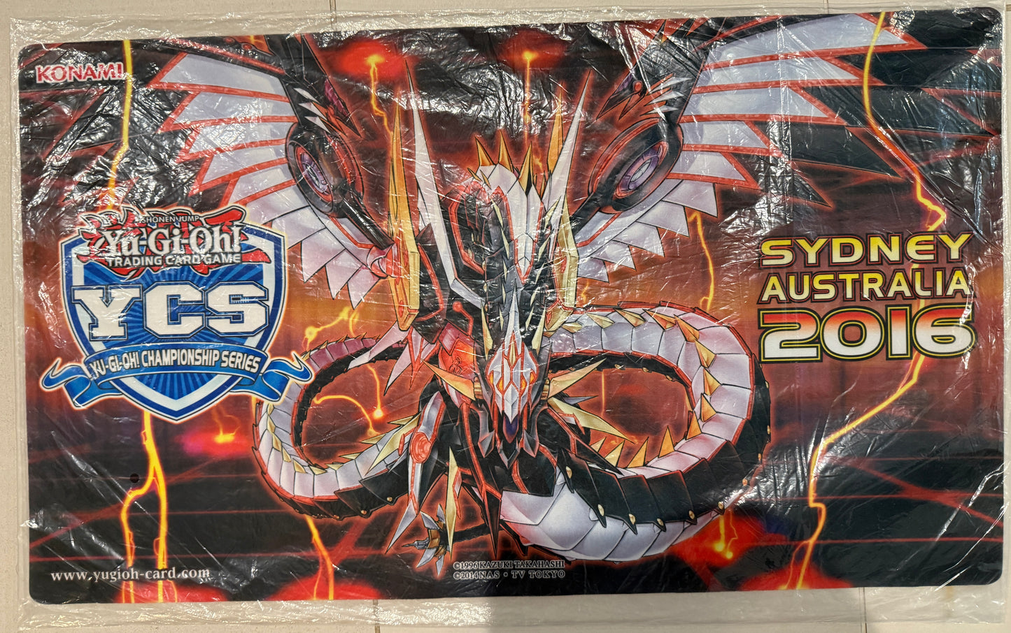 Official Yugioh YCS SYDNEY CYBER DRAGON INFINITY Playmat SEALED