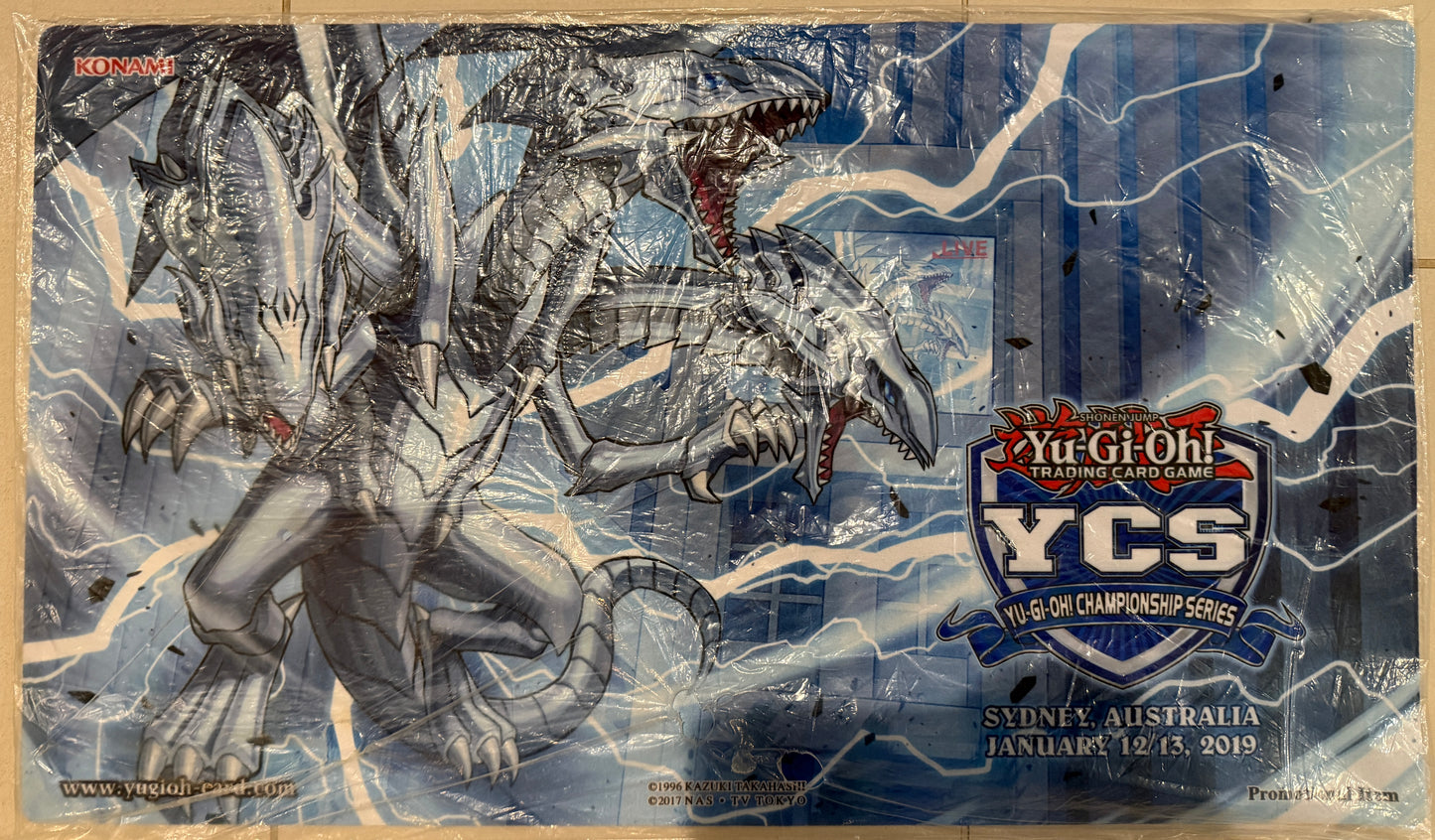 Official Yugioh YCS SYDNEY BLUE-EYES ULTIMATE DRAGON Playmat SEALED