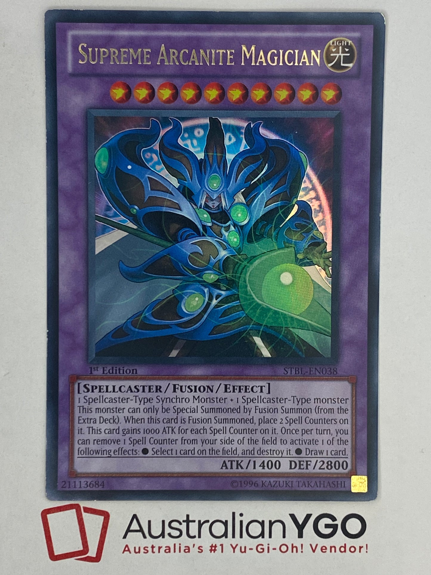 SUPREME ARCANITE MAGICIAN STBL-EN038