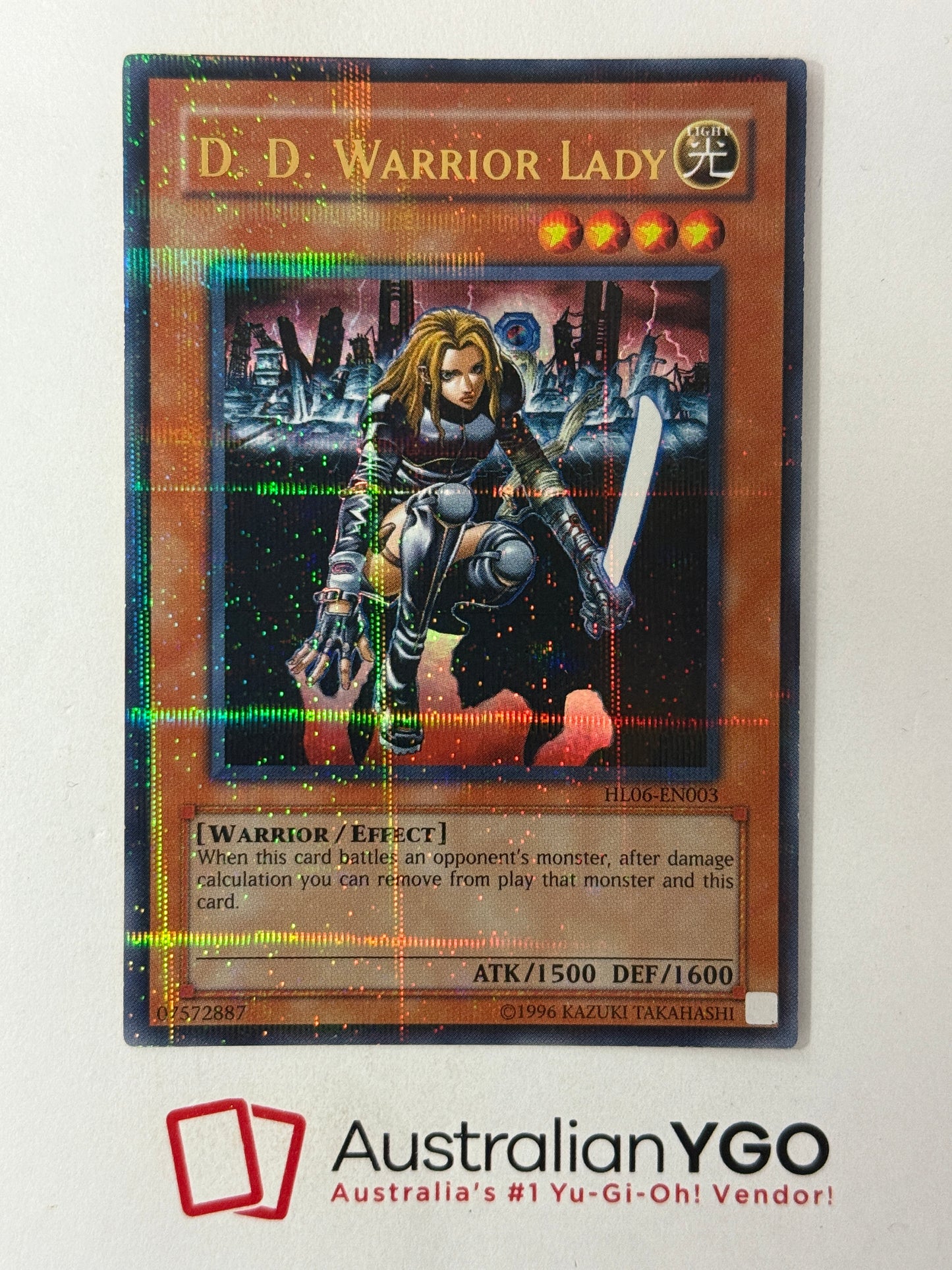 D. D. WARRIOR LADY HL06-EN003 (Hobby League)