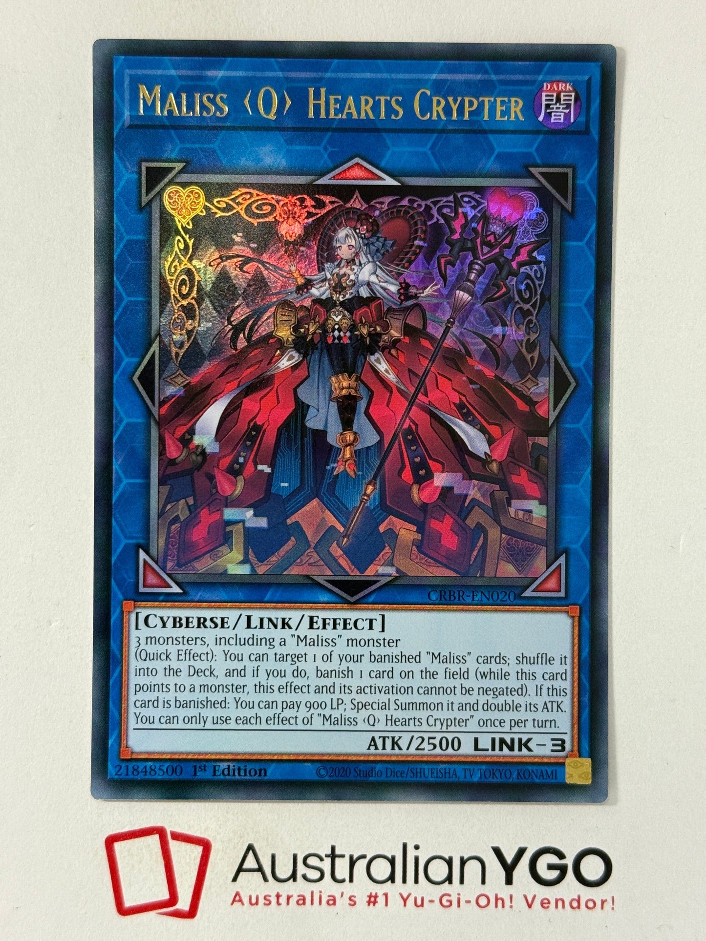 MALISS ‹Q› HEARTS CRYPTER CRBR-EN020