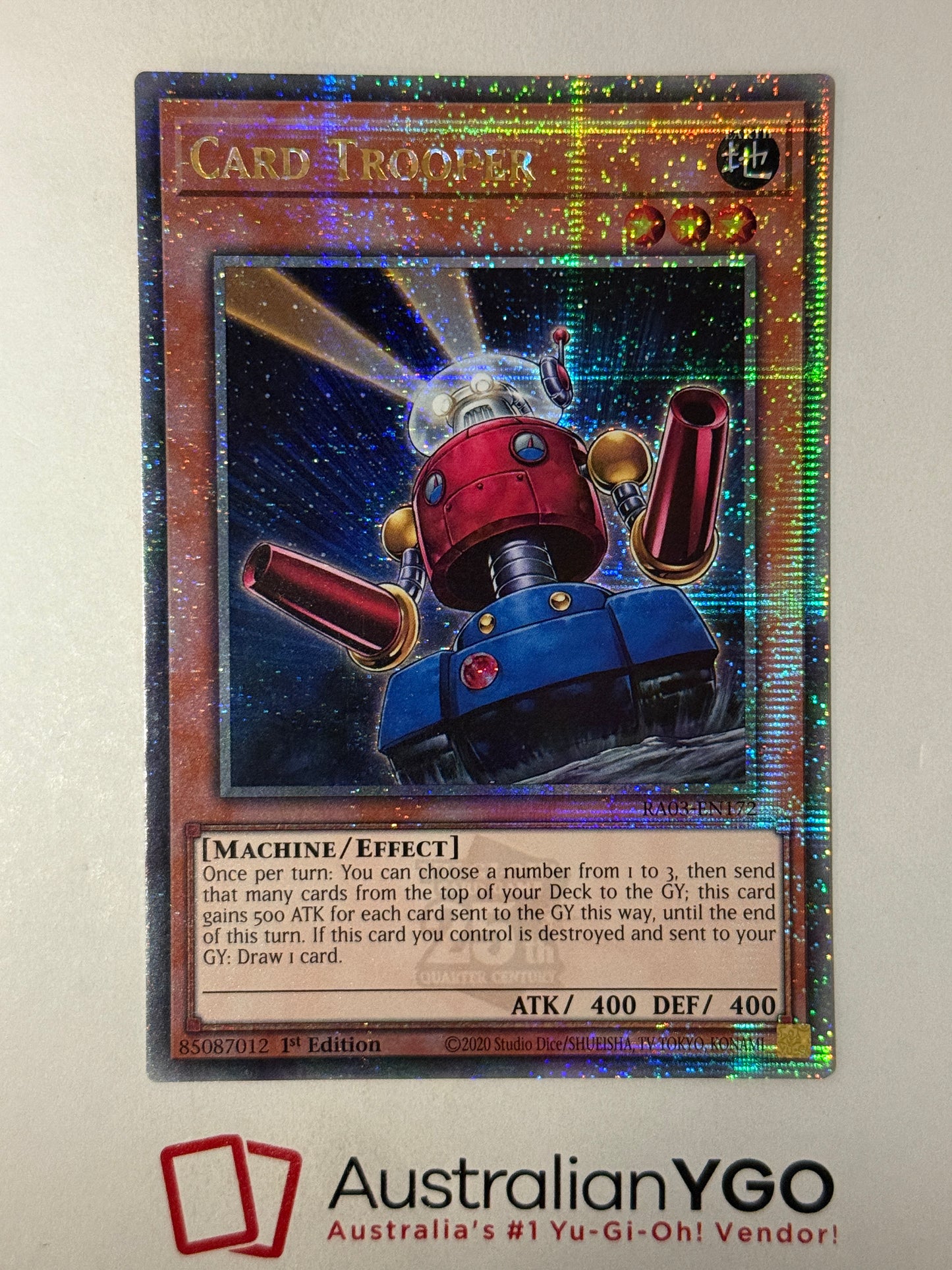 CARD TROOPER RA03-EN172 (QCR)