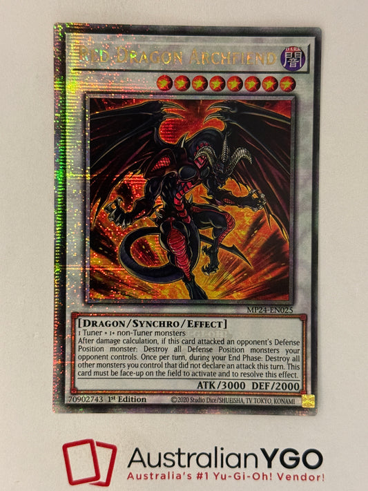 RED DRAGON ARCHFIEND MP24-ENO25 (QCR)