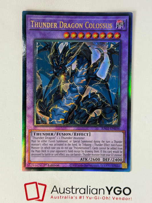 THUNDER DRAGON COLOSSUS
RAO3-EN036 (PUR)