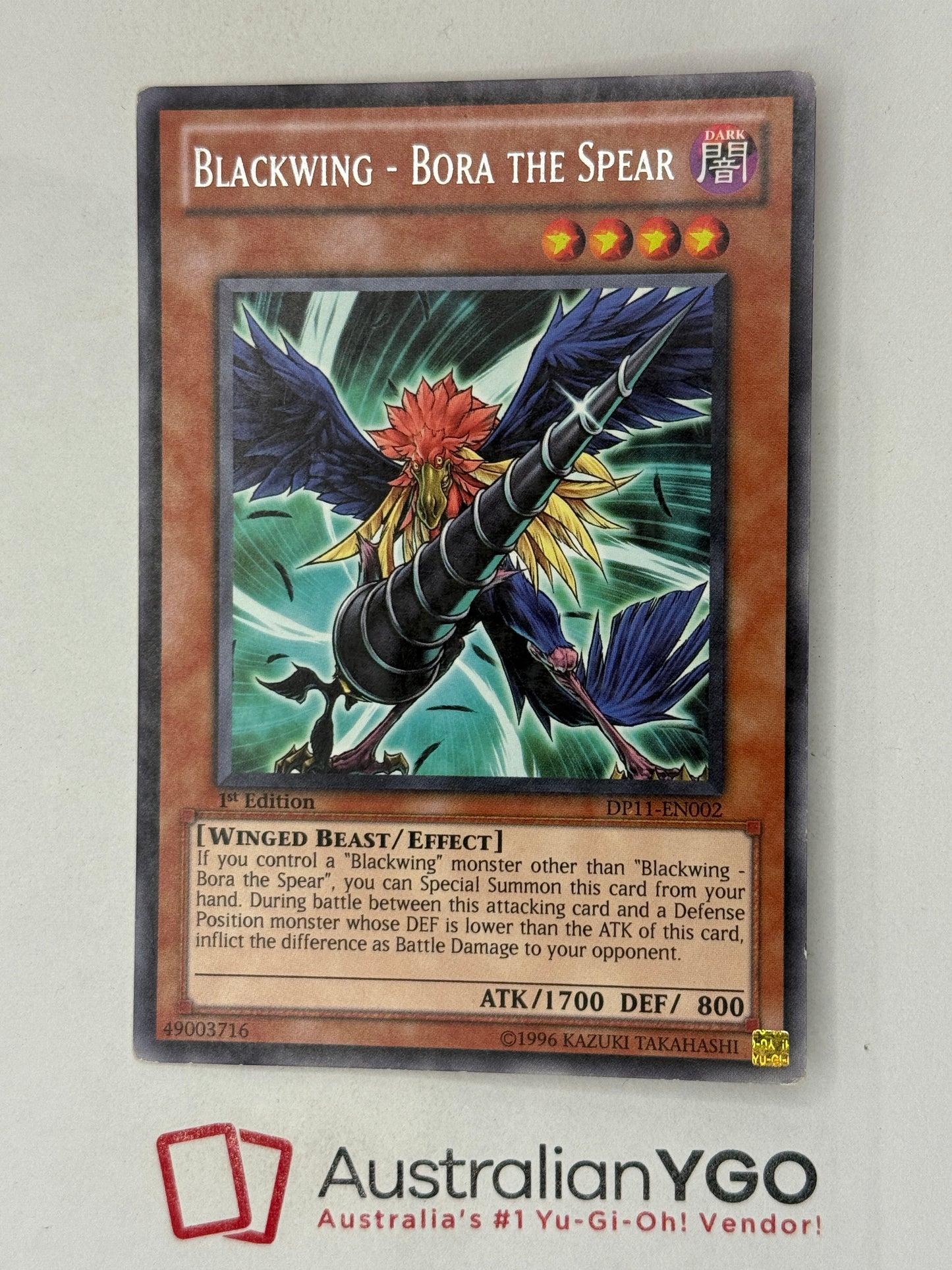 BLACKWING - BORA THE SPEAR DP11-EN002