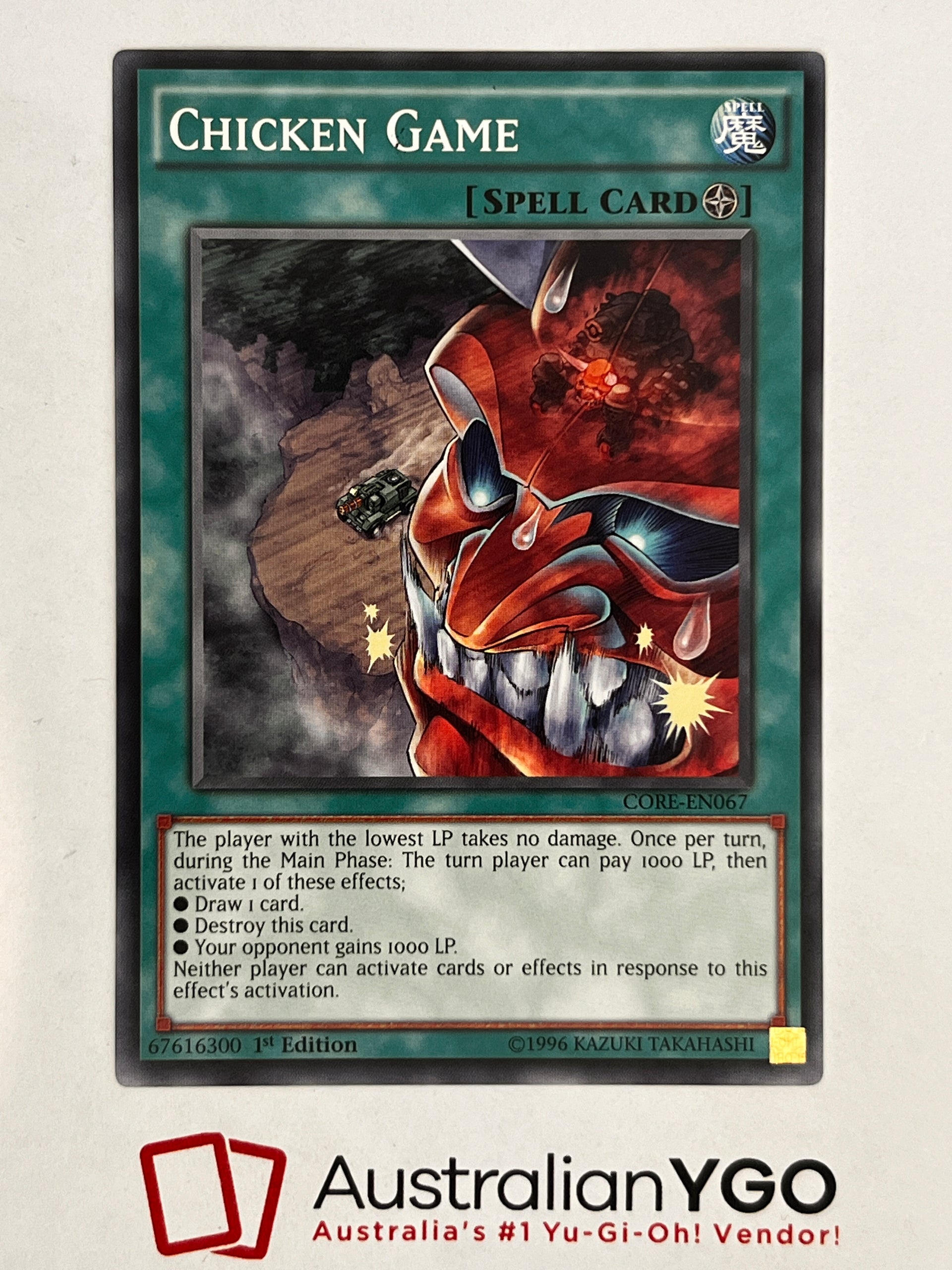 Chicken Game CORE-EN067 – Aus Ygo