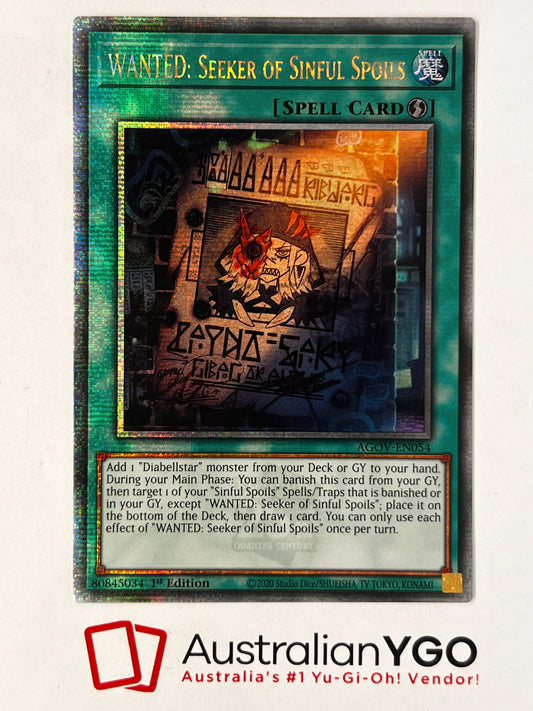 Wanted: Seeker or Sinful Spoils Playset AGOV-EN054