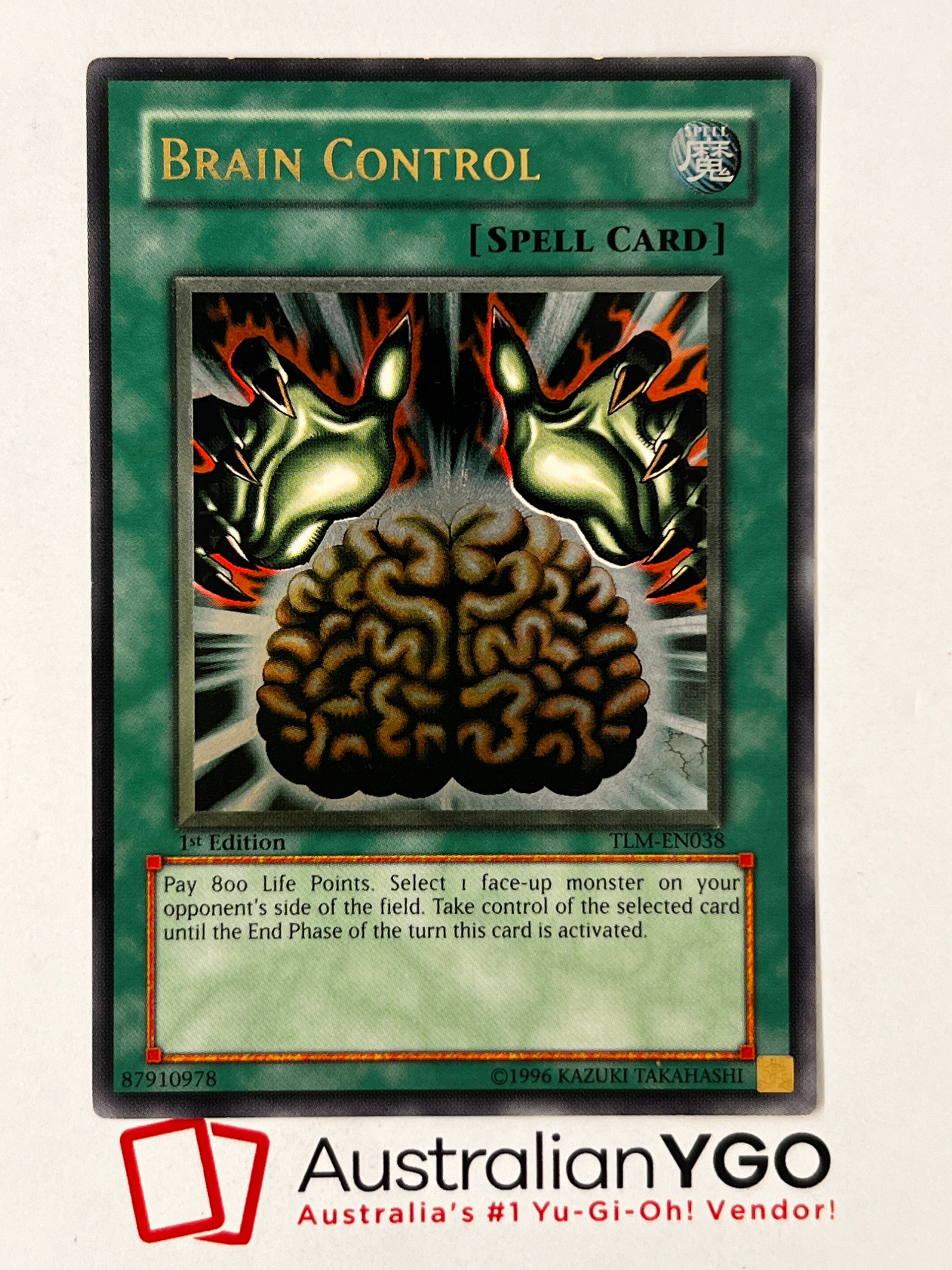 mind control yugioh card Brain Control TLM-EN038 (UTR) – Aus Ygo