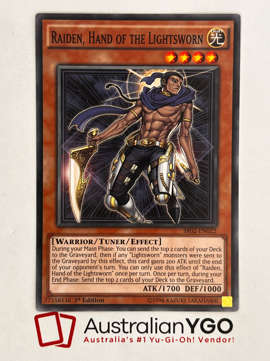 RAIDEN, HAND OF THE LIGHTSWORN SR02-EN022