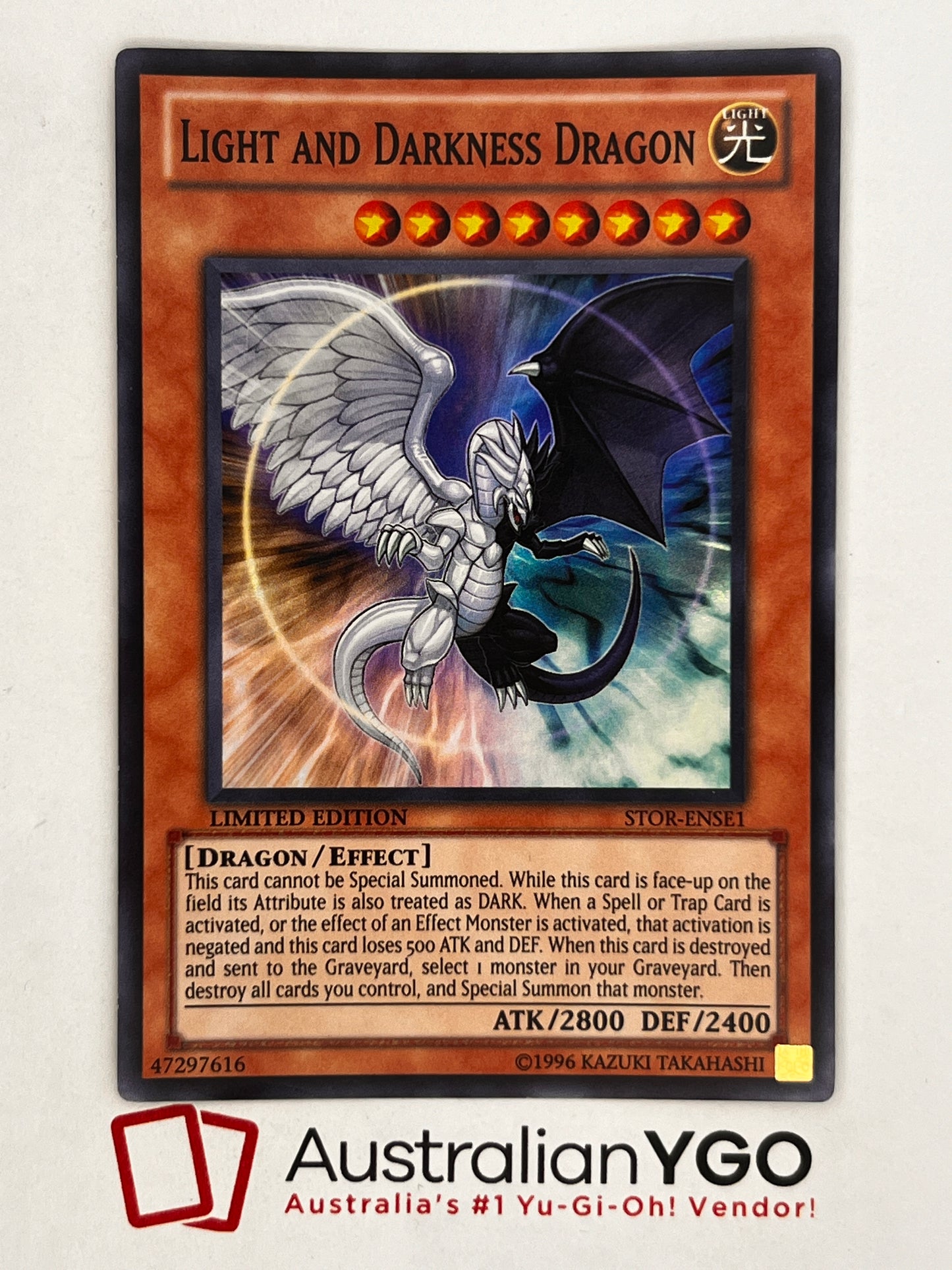 LIGHT AND DARKNESS DRAGON (American) STOR-ENSE1