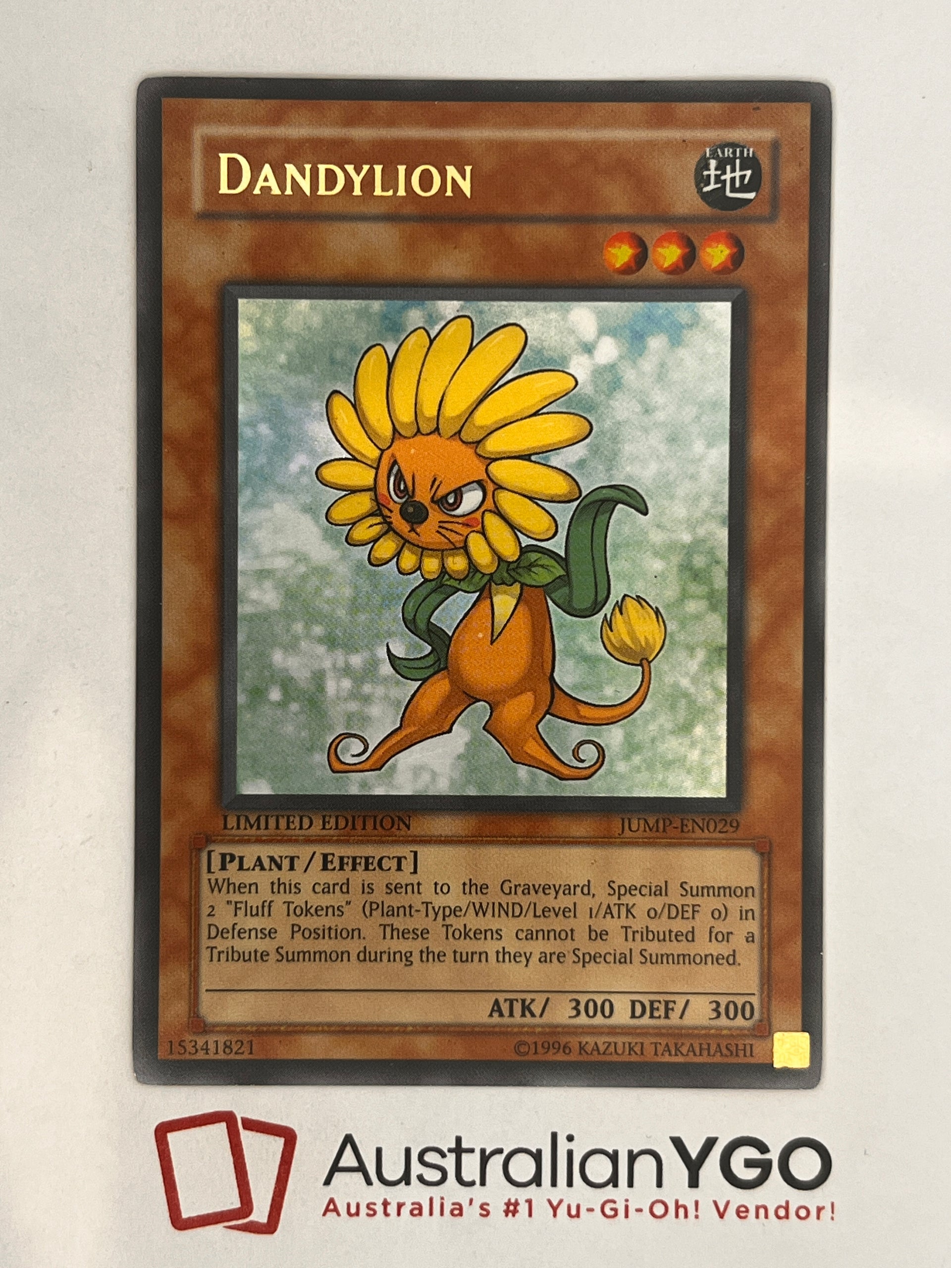 DANDYLION JUMP-EN029 Aus Ygo DANDYLION JUMP-EN029 Aus Ygo