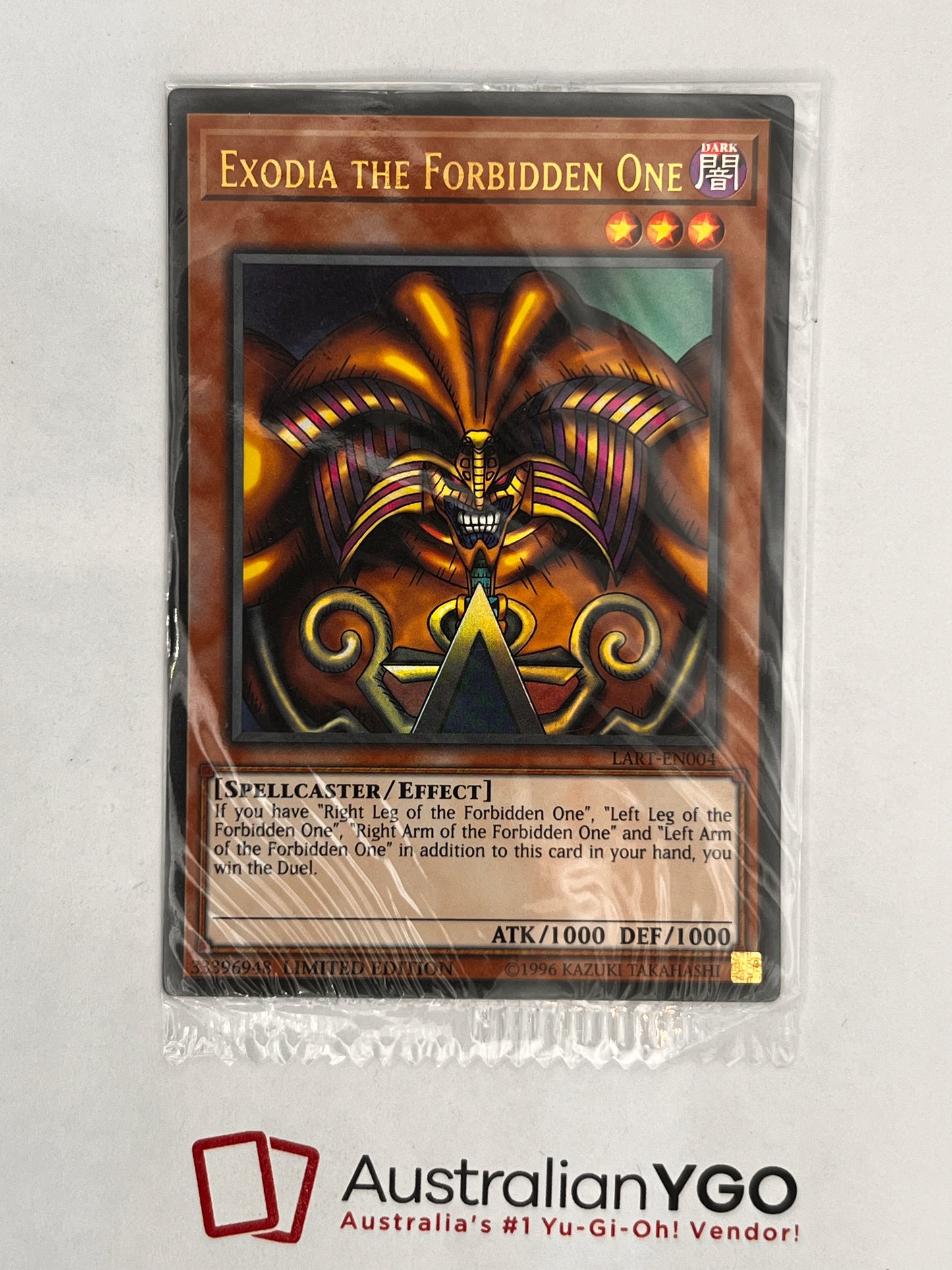 EXODIA THE FORBIDDEN ONE LART-EN004