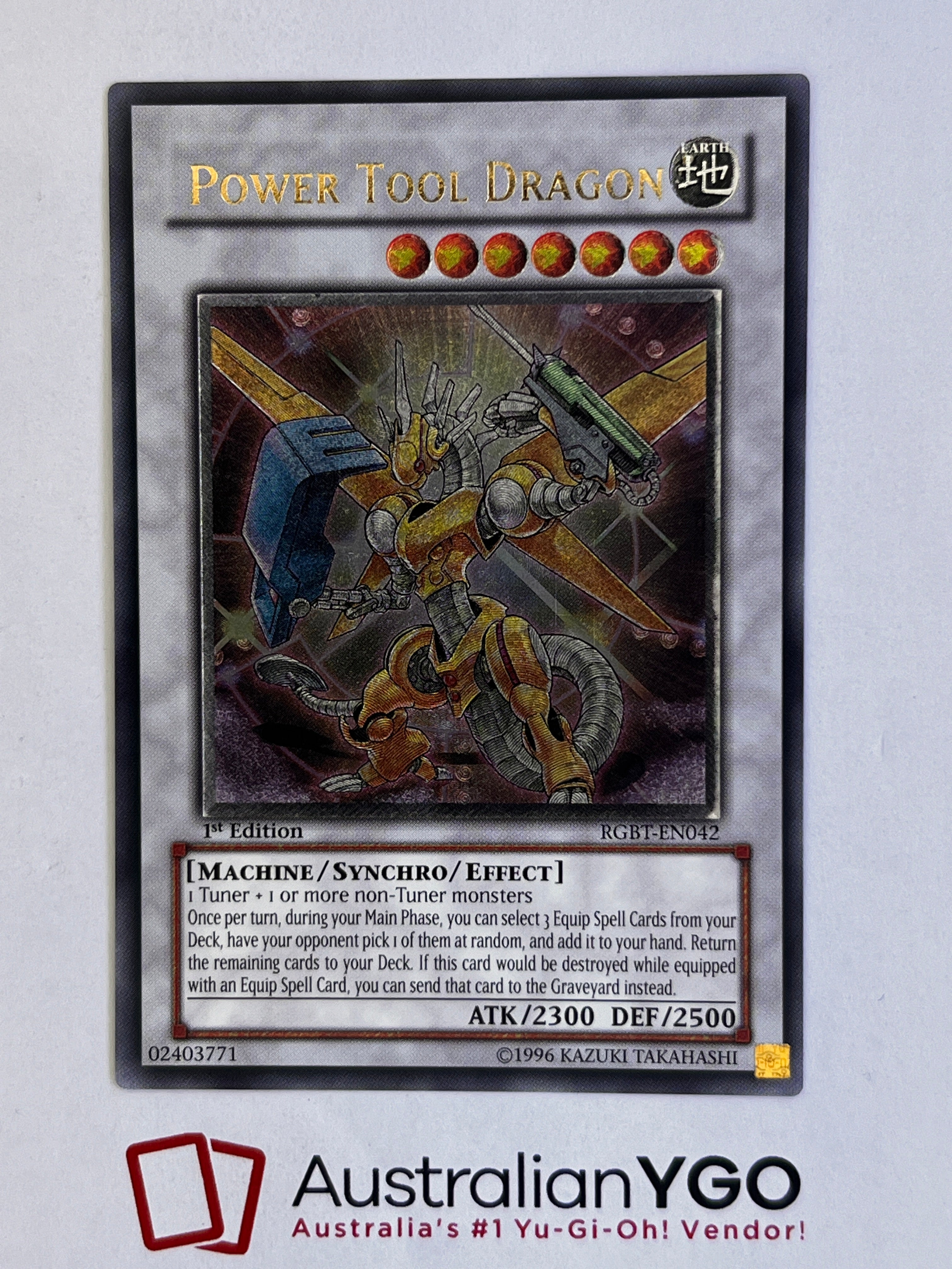 POWER TOOL DRAGON RGBT-EN042 (UTR) – Aus Ygo