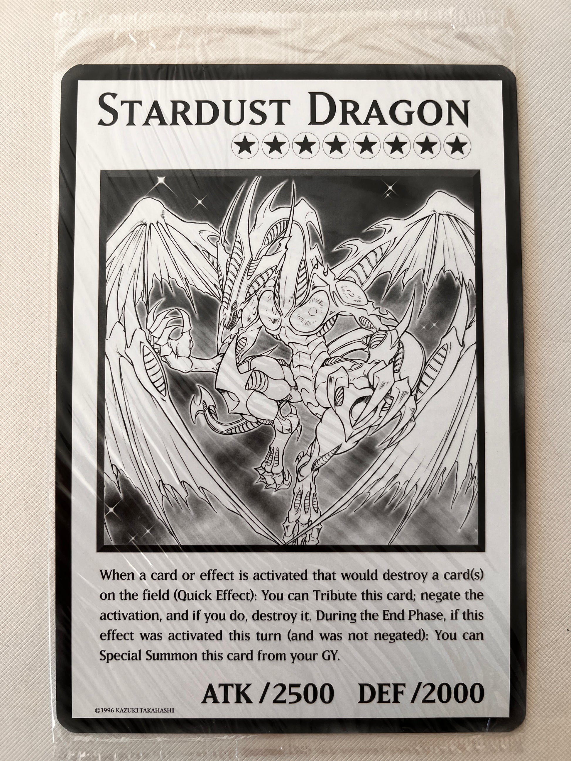 STARDUST DRAGON - Yugioh Oversized Card Aus Ygo STARDUST DRAGON - Yugioh Oversized Card Aus Ygo