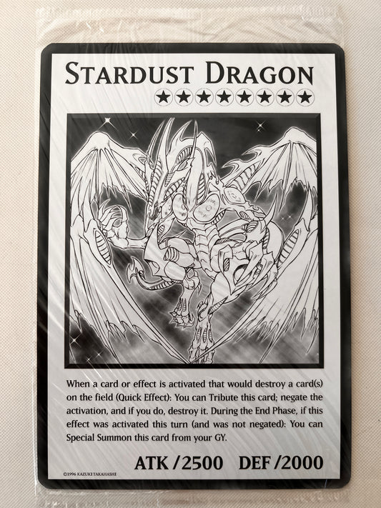 STARDUST DRAGON - Yugioh Oversized Card